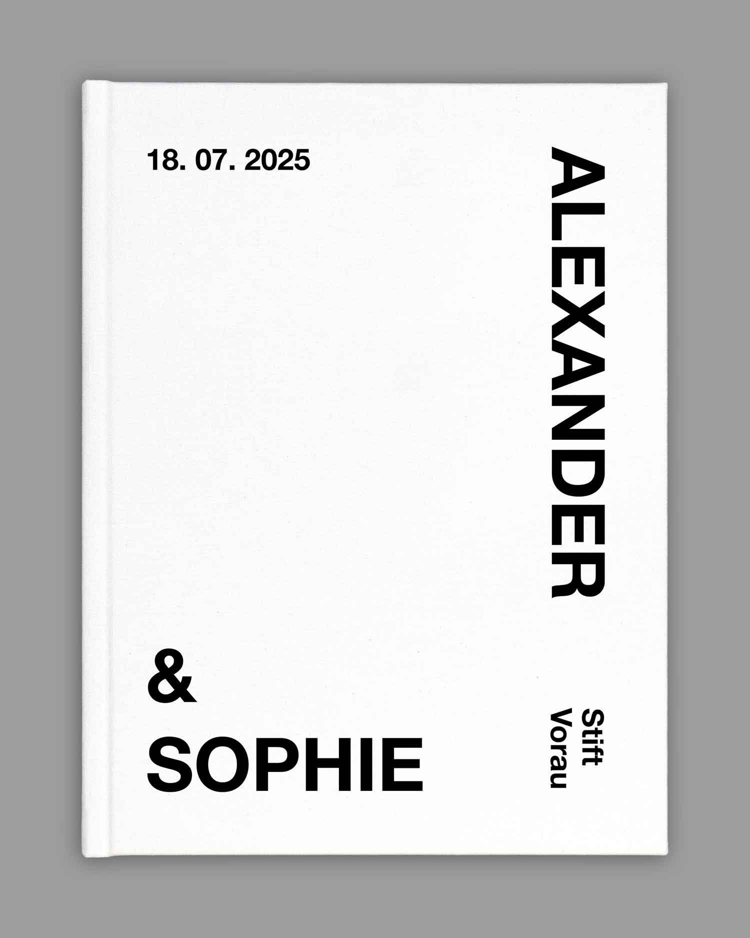 Coveroption 7 für den Hochzeitsbildband