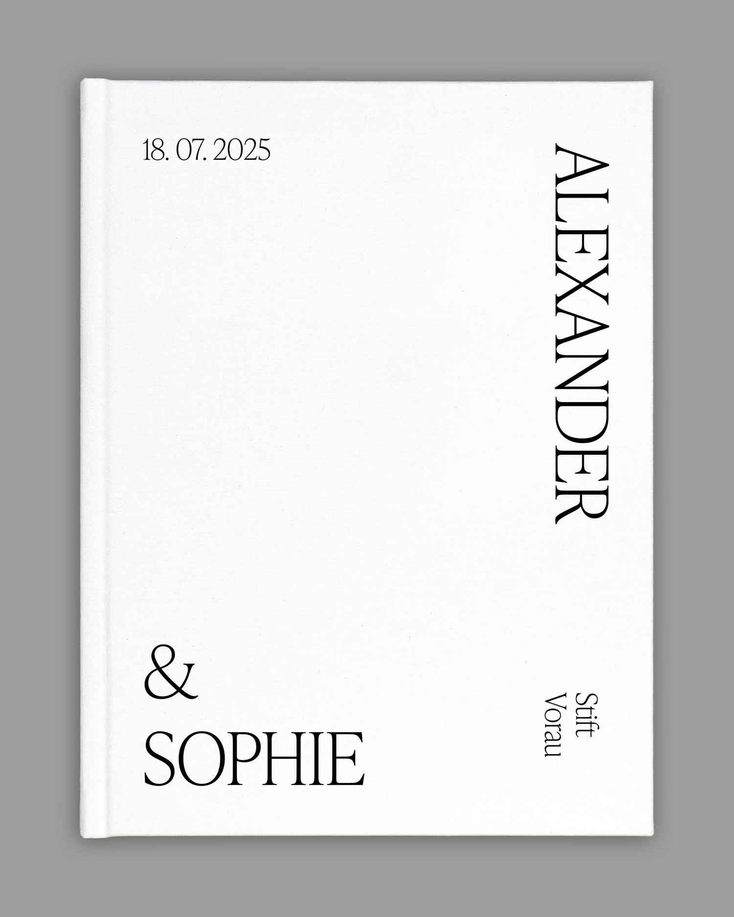 Coveroption 3 für den Hochzeitsbildband