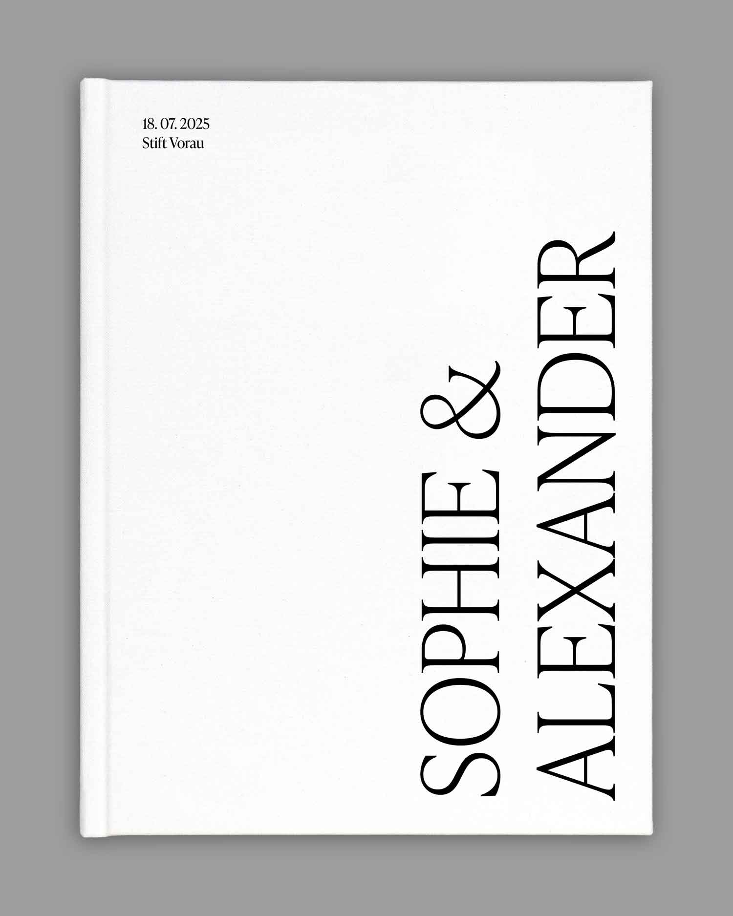 Coveroption 2 für den Hochzeitsbildband